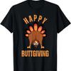 Funny Thanksgiving Men Women Turkey Buttgiving T-Shirt