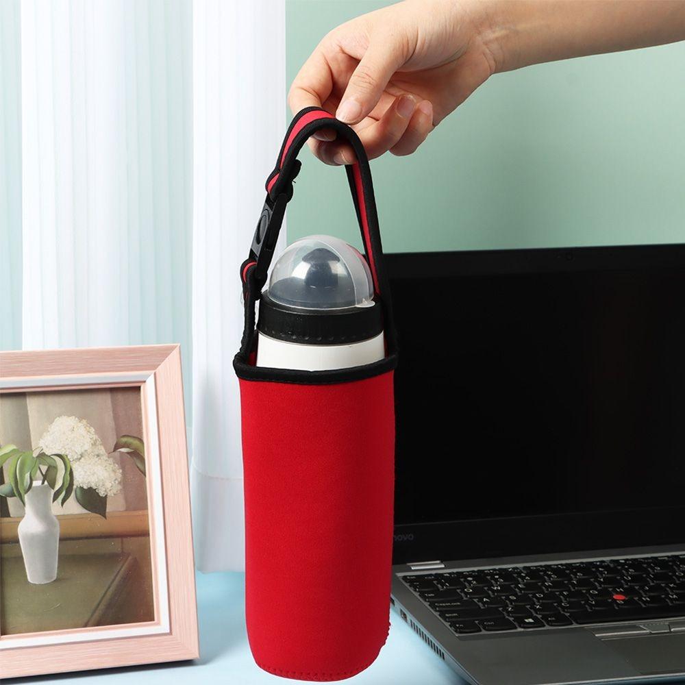 Insulated Water Bottle Holder Neoprene Tumbler Carrier Anti-Hot Cup Sleeve  30oz/900ml Bottle