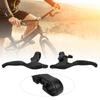 A Pair Aluminium Alloy Left Right Brake Lever Handle for Bicycle Bike Cycling Equipment AccessoryWithout Bell