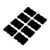Well Made Blackboard Sticker Craft Kitchen Candy Jar Organizer Labels 48Pcs/Set