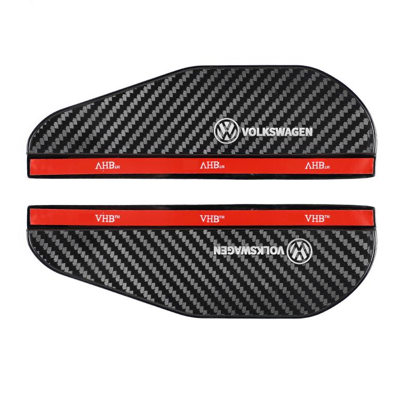 

VW GTI GOLF 2026 Hot For VW VOLKSWAGEN New Car Rearview Mirror Rain Eyebrow Rain Shield Shade Protector Cover for VW Volkswagen
