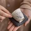 1 Pc Chinese Hand-painted Flowers Ceramic Tea Cup Vintage Master Cup Tea Bowl Handmade Porcelain Teacup Tea Set Accessories
