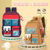 Cartoon Cute Boys And Girls Backpack Large Capacity Primary School Bag Outdoor Travel Children Travel Backpack