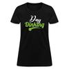 Day Dinking Damen Figurbetontes 100% Baumwolle T-Shirt Herren T-Shirts Oberteil
