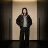 Jacket silhouette cotton-padded clothes women's winter American jacket hooded PU leather season fake two-piece cotton-padded jacket short thermal cott