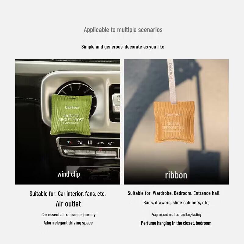 Dear Ilean Four Seasons Car Air Vent Scent Diffuser Gift Set