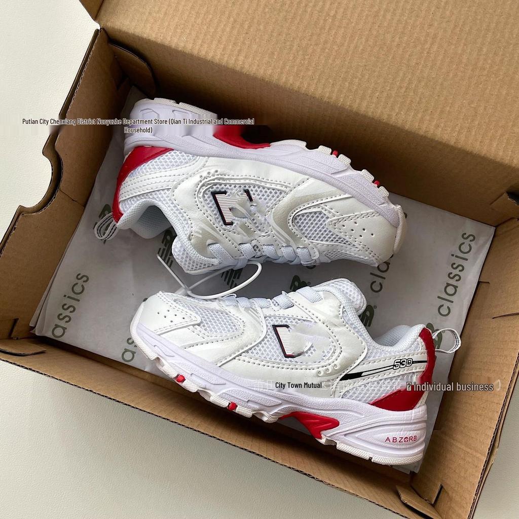 Pantofi de alergare NB530 cu bandă elastică și plasă pentru copii, băieți și fete