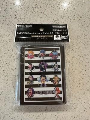 Bandai One Piece TCG Official Card Sleeve 15 Impel Down Deck Protectors 70pc