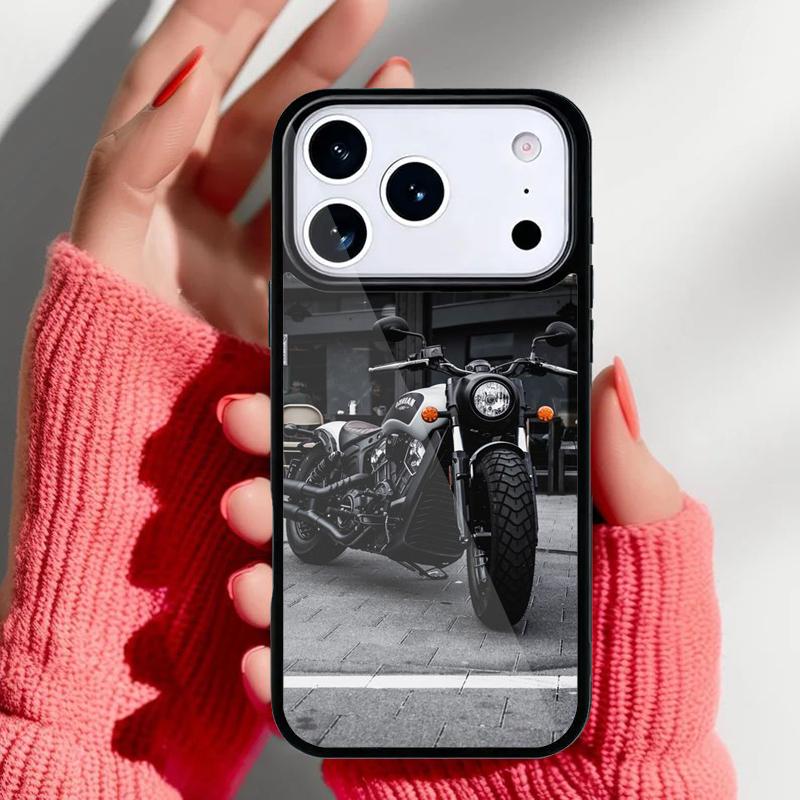 Best Latest Cool motorcycle Phone Case for iPhone 17 16 15 14 13 Pro Max Back Cover for 12 11 Pro Coque