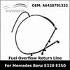 A6420701332 Bränsleöverflöde Returledning Insprutningsslang för Mercedes Benz E320 E350 R320 GL350 6020704732