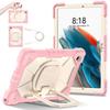 Für Samsung Galaxy Tab A8 10.5 (2021).360° drehbarer Griff, robuster Schutzständer, TPU + PC, 3-in-1, stoßfestes Tablet-PC-Gehäuse