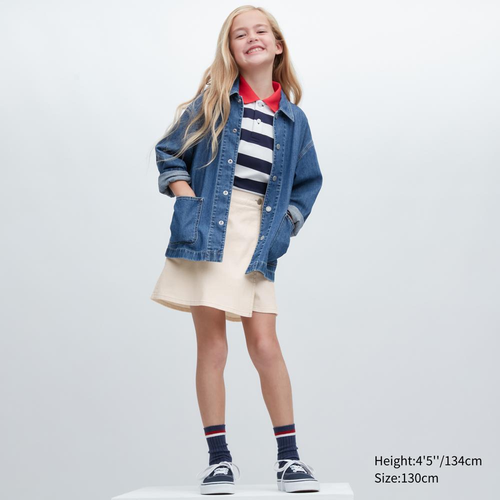

UNIQLO GIRLS Джинсовые мини-пальто