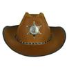 Halloween Retro Cowboy Hat: Antique Knight & West Style with Star