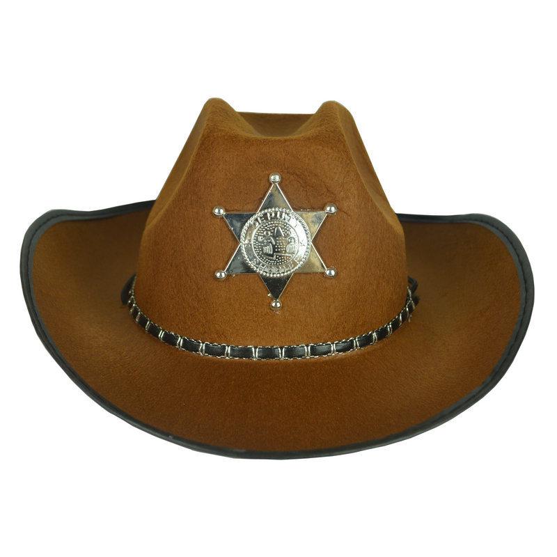Halloween Retro Cowboy Hat: Antique Knight & West Style with Star