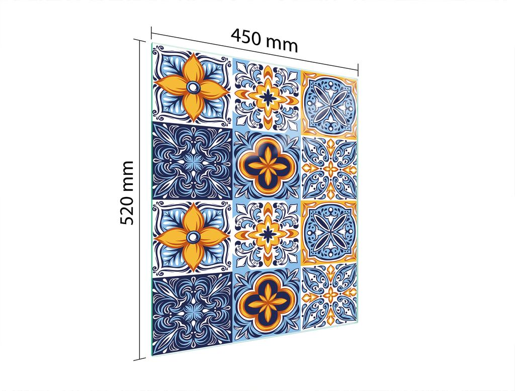 SZKLANA DESKA DO KROJENIA 45x52 MOZAIKA