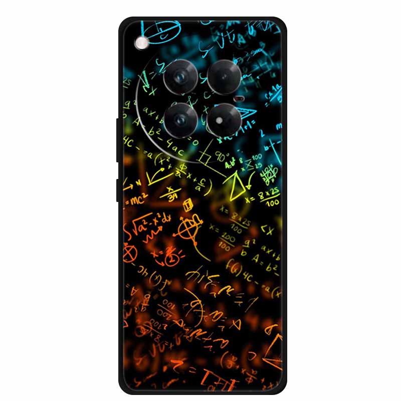 For Infinix Zero 40 5G Case Black Silicone TPU Painted Planet Cover Luxury Animal Case For Infinix Zero 40 4G Luxury FlowerFunda