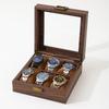 Qingyu Packaging Bark Texture PU Leather Watch and Jewelry Display Box