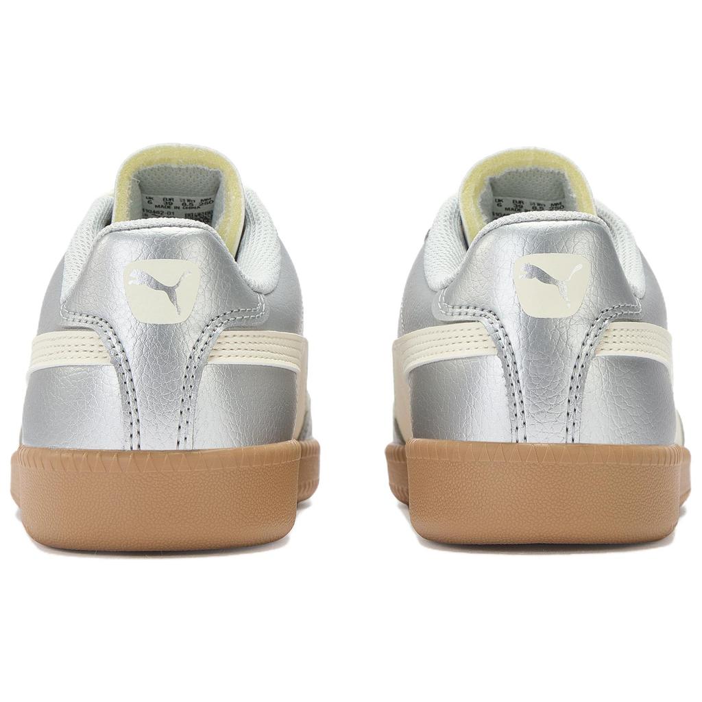 Puma 9-T Wide Lace Comfortable Versatile Silver Retro T-Head Casual Shoes Summer Sports Daily Commuting School Sneakers Low-Top 410462-01