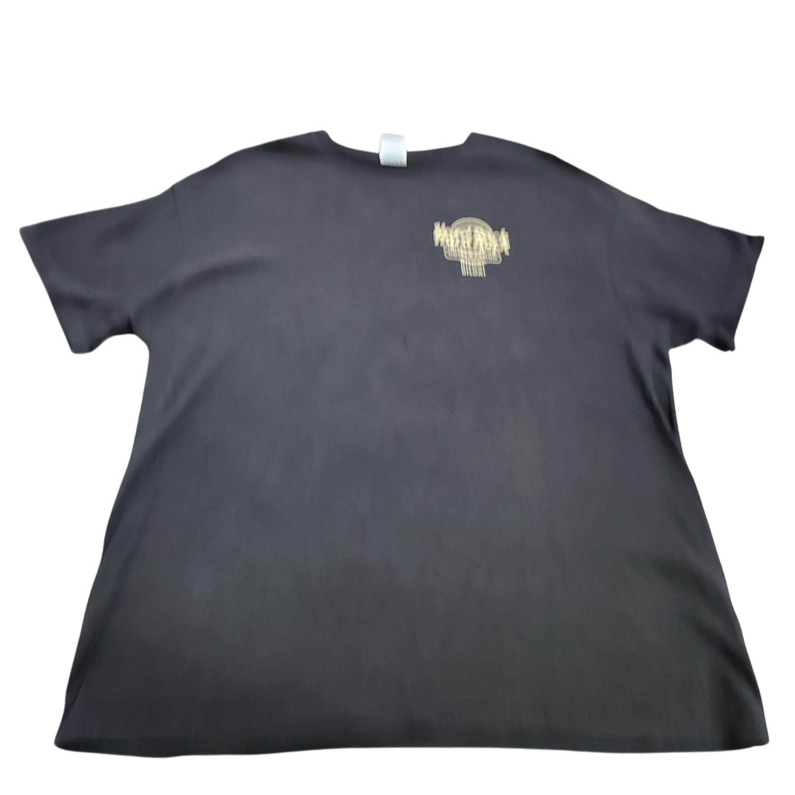 Delta Shirt Mens XL Black Hard Rock Biloxi Guitar Graphic Tee Casino Hotel Top Unisex T-Shirt S