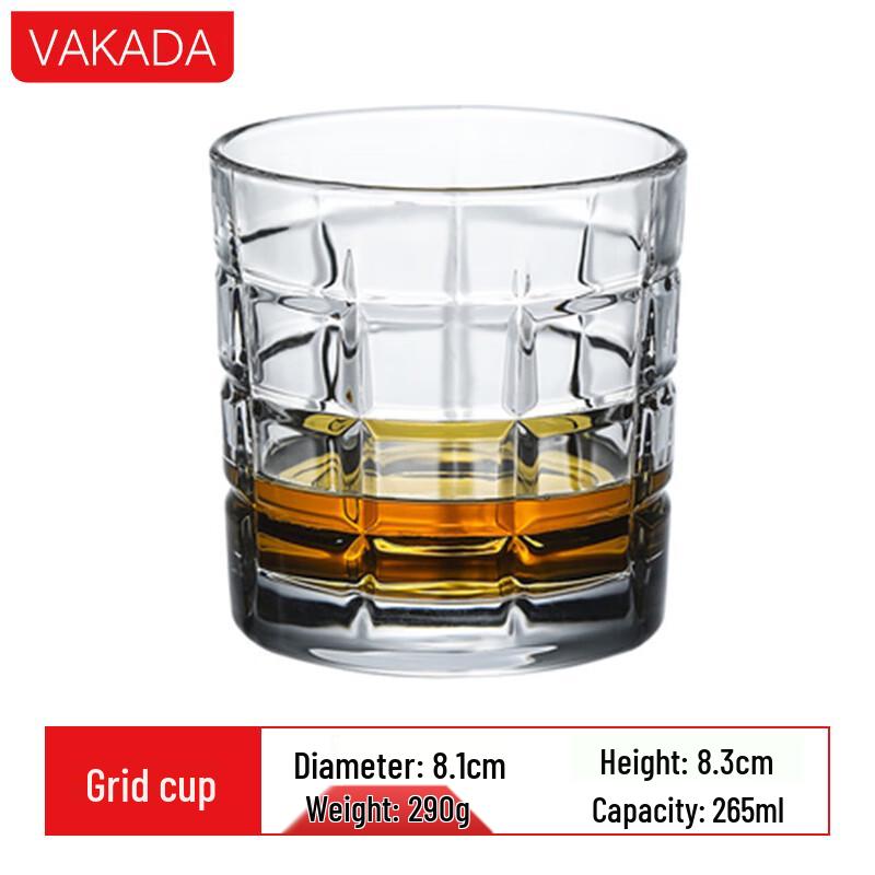 VAKADA Nordic Classic High Borosilicate Multi-Purpose Glass