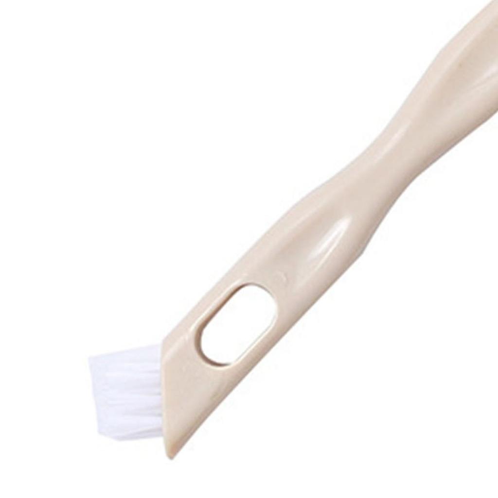 Dual Head Shoe Brush Long Handle Cleaning Brush Soft Bristle Hanging Hole Plastic Comfortable Grip
