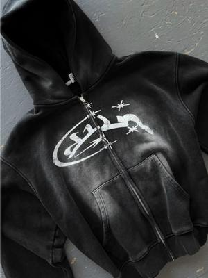 Divin Vintage Washed Zip Hoodie Y2K Jacket Mens Rock Hip Hop Patchwork Embroidered Oversized Hoodie Sweatshirt Long Sleeve Tops