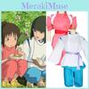 Costume de Cosplay de Haute Qualité Spirited Away Nigihayami Kohakunushi Chihiro Ogino Dans des Couleurs Élégantes
