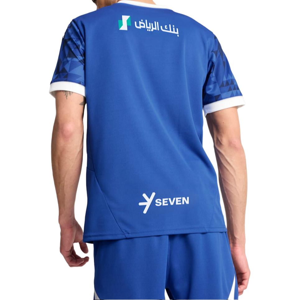 Puma Drycell Al Hilal Saudi F.C. Maglia Replica Casa 24/25 Uomo maglia Blu Scuro Bianco 778881-01