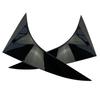 2 Pcs Car Rear Window Spoiler Side Wing Cover For 2014-2018 Ford Focus Hatchback