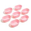 7Pcs Silicone Oval Cake Molds Muffin Cupcake Reusable Bread Cake Toast Pan Cake Moulds Baking Molds Tools Decorating Tools