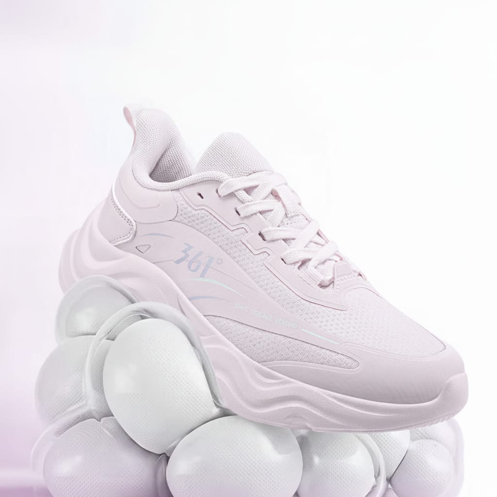 361 Milk Candies Low top Casual Running Shoes Women's Pink 682532216F-2