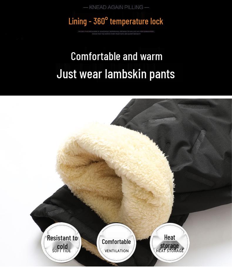 Pantalon Unisexe Chauffant Doublé Polaire avec Chauffage 10 Zones, Réglable pour la Protection de la Taille et des Genoux en Hiver pour Tous les Âges