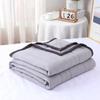 Solid Color  Summer Thin Quilt Comforter Soft Air Conditioning Four-season Quilt/Duvet/Blanket Bed Duvets 150 Single Bed Quilt