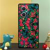 Russian Scarf Floral Case For OPPO Reno 15F 13F 14F 12 11 F 10 14 15 Pro 7 8 Lite OPPO Find X9 X8 X6 X5 Pro Cover