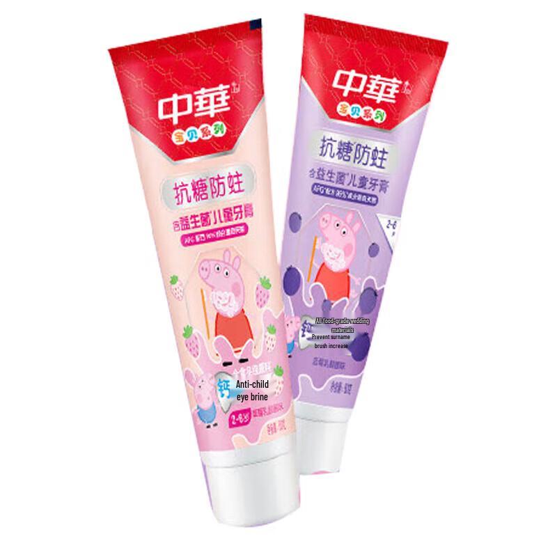 

Детская зубная паста Zhonghua против кариеса