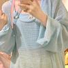 Women's Loose Fit Summer Knit Sun Protection Top