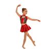 Costum de Dans Jazz pentru Fete 2 Bucăți Metalic Lucios Patchwork Strălucitor Crop Top Fără Mâneci cu Pantaloni tip Fustă pentru Competiție pe Scenă