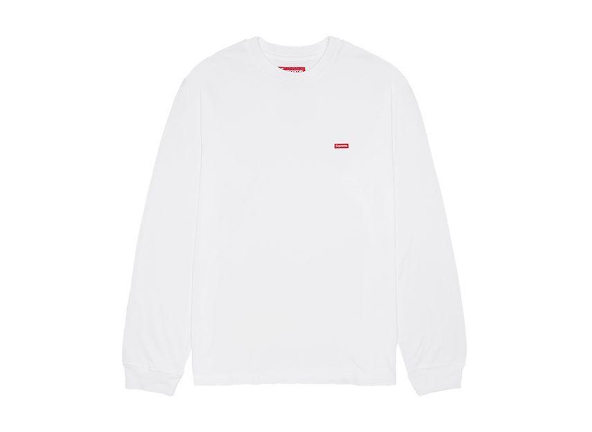 Supreme Small Box L S Tee White 24SS XL