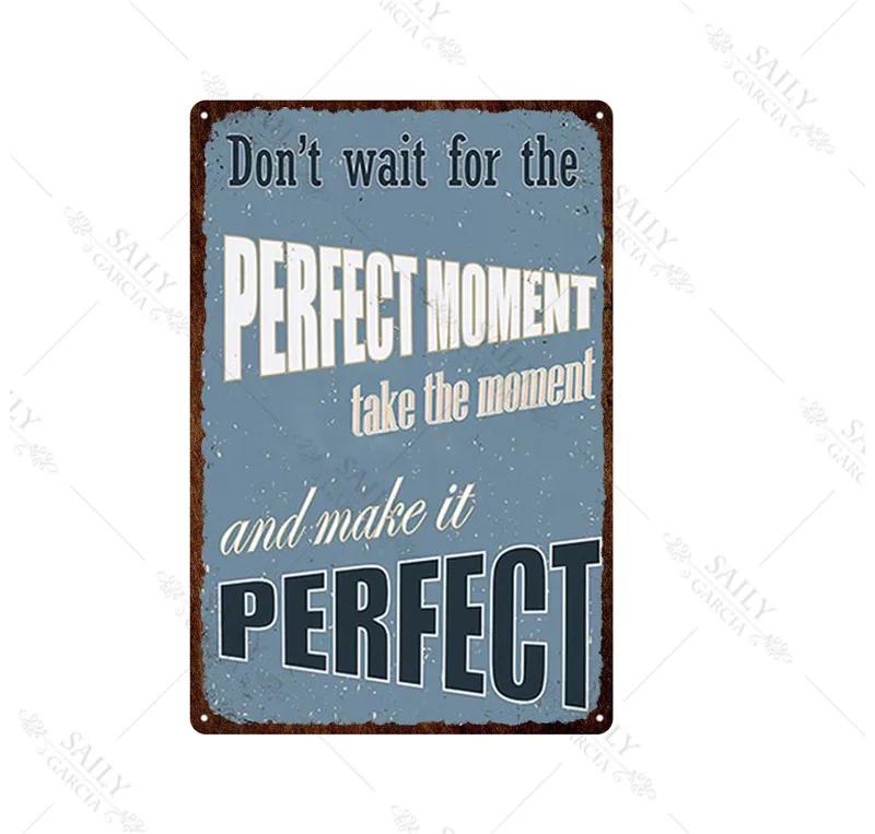 Aliens Metal Sign Abstract Quotes Art Metal Wall Plaque Custom Poster Painting Vintage Room Decor Metal Art Tin Pub Sign