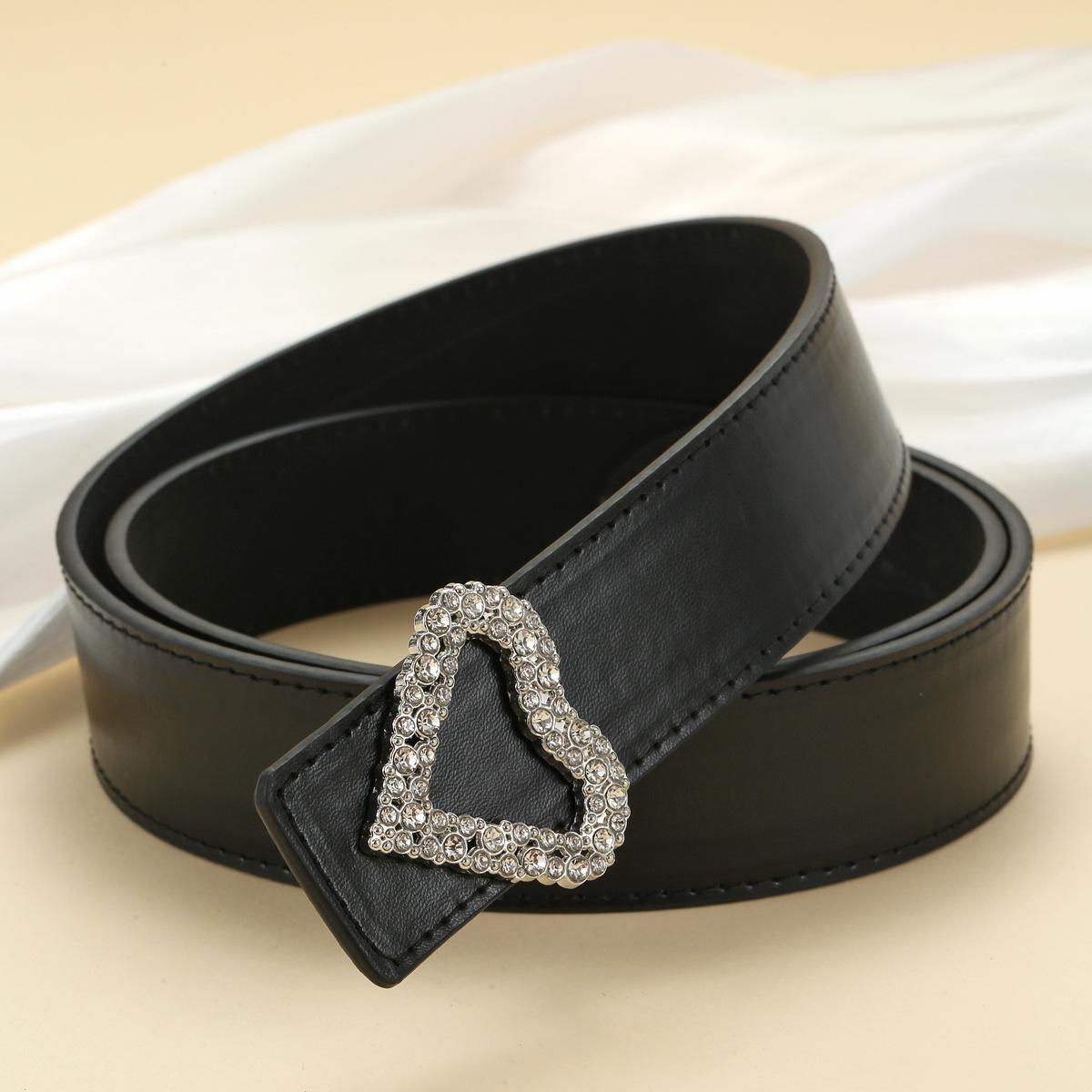 

Женский пояс Love Pu, простой повседневный ремень для джинсов, костюмных брюк, декоративный простой ремень 112cm чёрный