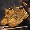 Mode CYYTL Herrenstiefel Knöchel Cowboy Kampf Winter Taktisch Leder Motorrad Chelsea Freizeitschuhe Arbeit Outdoor Wandern Designer Luxus