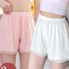 Girls' Ice Silk Anti-Exposure Summer Shorts - Lightweight Boxer Briefs for Kids