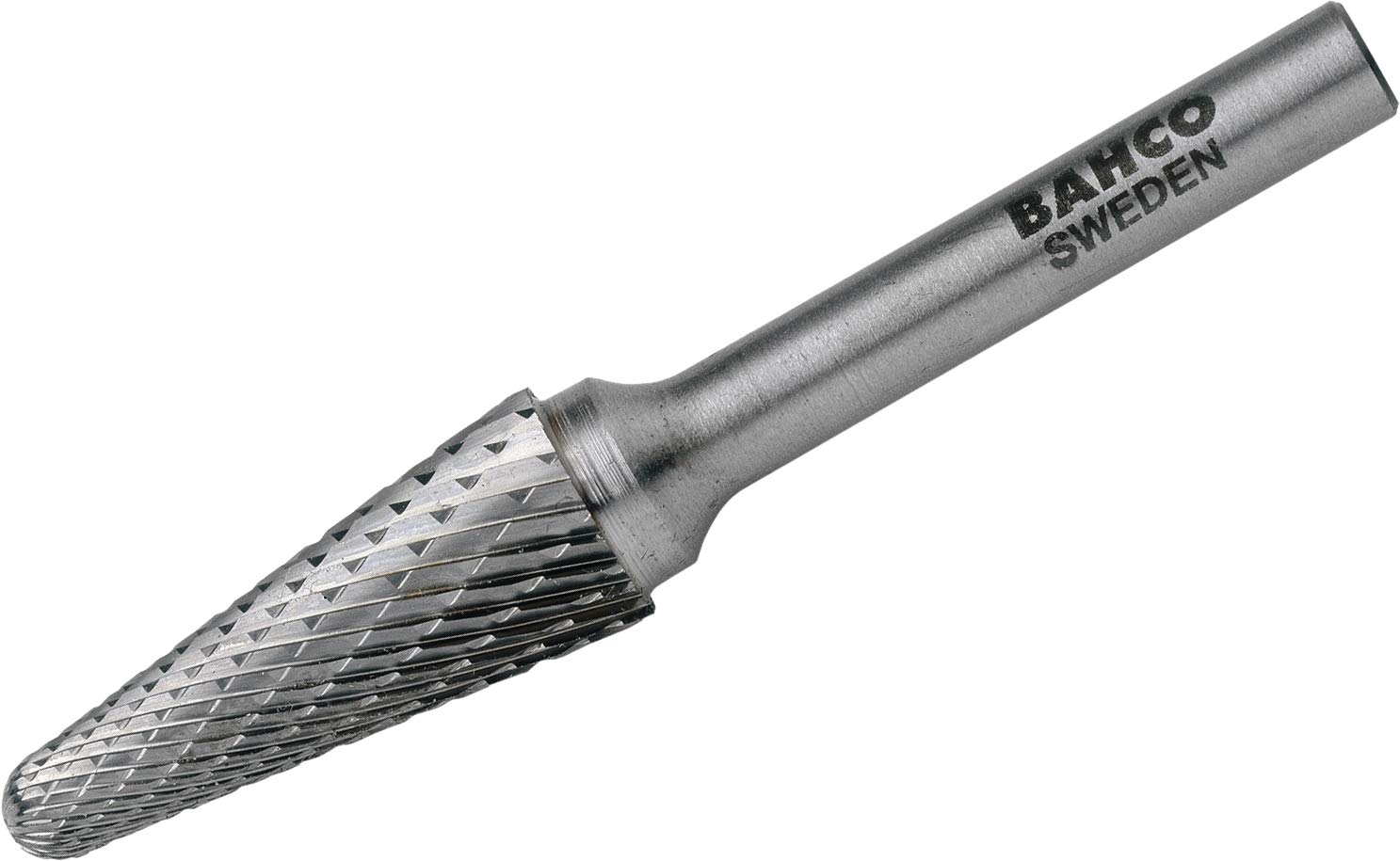 

BAHCO Carbide Bur, Bullet-Shaped Carbide Rotary Bur, Single Cut, BAHL1225M06