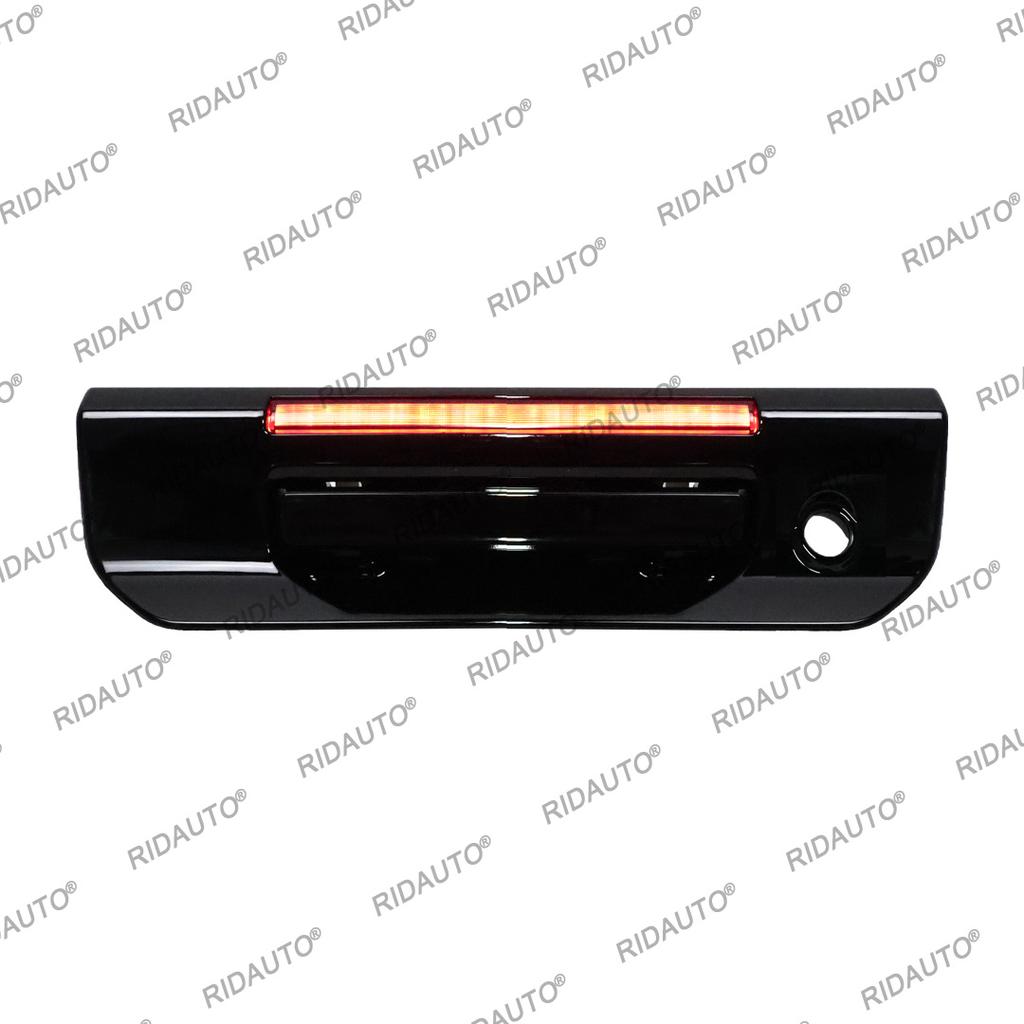 For Ford Ranger T9 2023-2025+ Rear Door Handle Pusher Cover Tailgate Cover Rear With 3rd Third Tail Brake Lights LED Accessories
