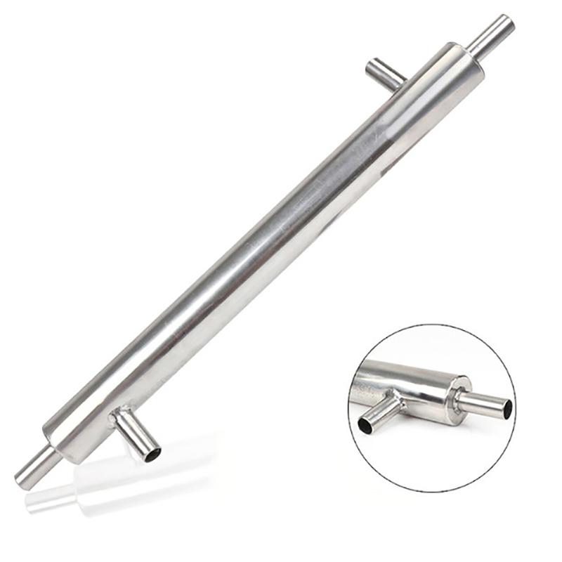 Tubo di Raffreddamento Esterno per Distillatore Condensatore per Moonshine, Tubo di Raffreddamento in Acciaio Inossidabile per Birra Fatta in Casa, Vodka, Whisky, Vino, Alcol