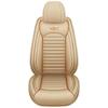 Universal Car Seat Cover Luxury Car Single Front Seat Mat PU Leather Full Cover Cushion Protector Cover