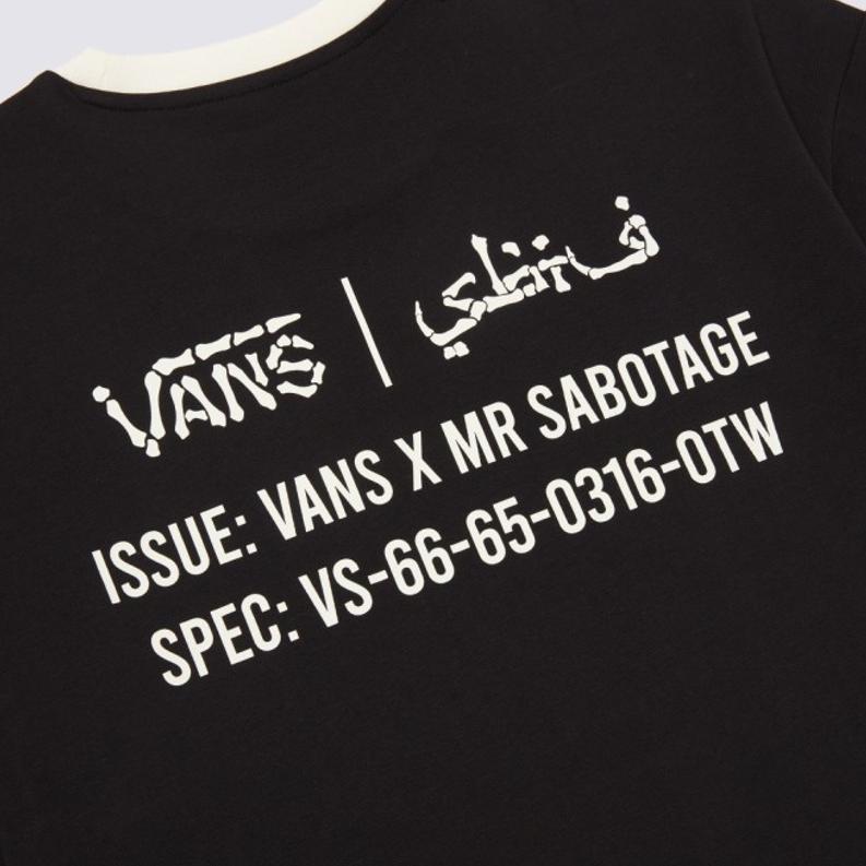 New Vans Asian Artist Series T Shirts Men's Black VN000JHFBLK1