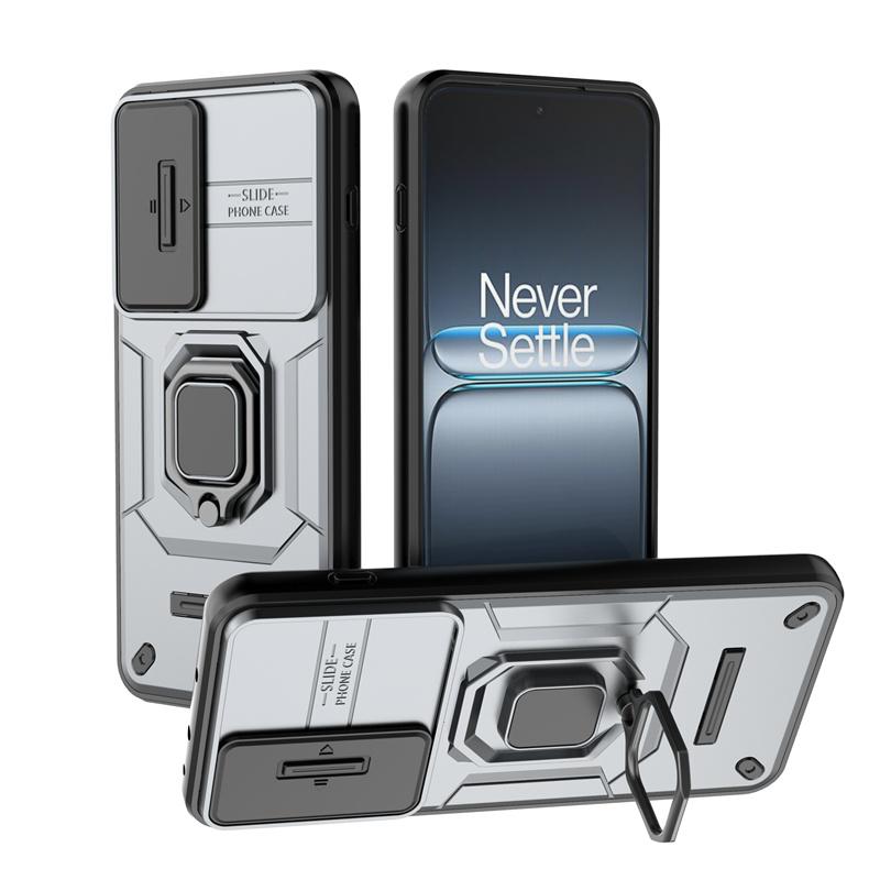 Armor Schokbestendige Hoes Voor OnePlus Nord 5 5G Beschermhoes Ring Magnetische Standhouder Coque Fundas Capa