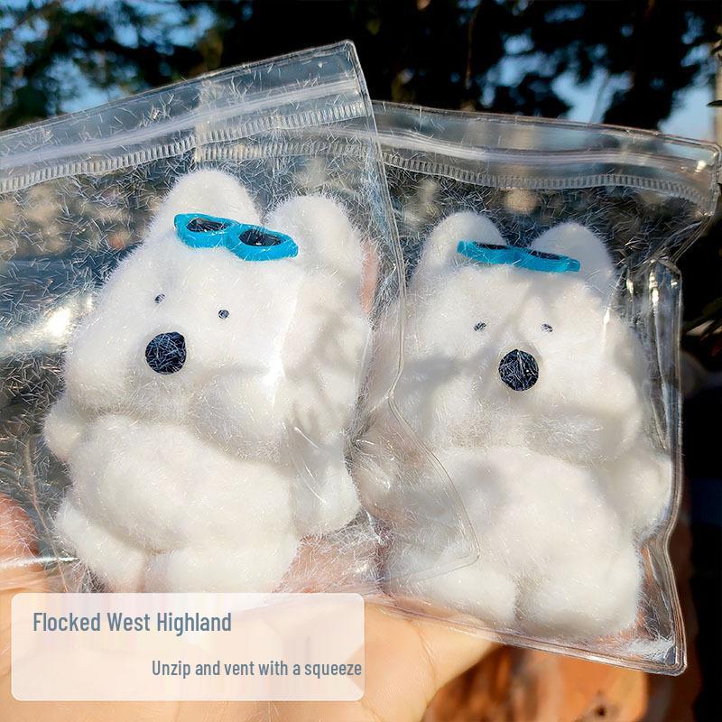 Xiaohongshu Style Salted Egg Yolk Rice Ball Simulated Food TPR Squeeze Toy