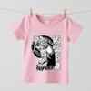 Anime Jujutsu Kaisen Sukuna Printed Cotton T Shirt for Boys Girls Short Sleeve Kids Tee Summer Soft Casual Wear